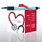 Baudville® Sticky Note Cube W/ Pen Set, Stethoscope We Appreciate You