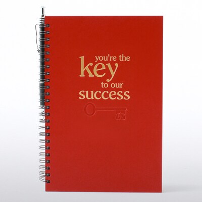 Baudville Key to Success Foil-Stamped Journal with Pen (139072331)