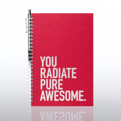 Baudville® Foil-Stamped Journal W/ Pen Set, Exclamations