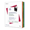 Hammermill Premium 110 lb. Cardstock Paper, 8.5 x 11, Blue/Green/Red/Yellow, 200 Sheets/Ream (1683