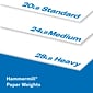 Hammermill Fore 11" x 17" Multipurpose Paper, 24 lbs., 96 Brightness, 500 Sheets/Ream (102848)