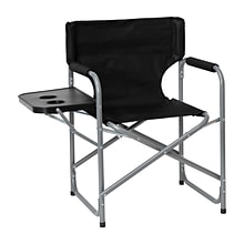 Flash Furniture Camping Chair, Black (JJCC305BK)