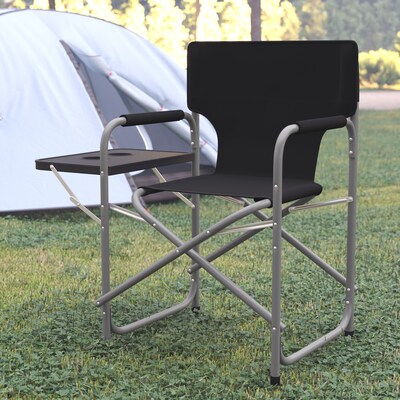 Flash Furniture Camping Chair, Black (JJCC305BK)