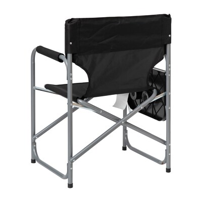 Flash Furniture Camping Chair, Black (JJCC305BK)