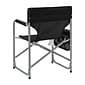 Flash Furniture Camping Chair, Black (JJCC305BK)
