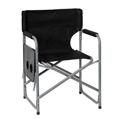 Flash Furniture Camping Chair, Black (JJCC305BK)