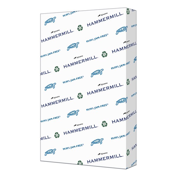Hammermill Colors Multipurpose Paper, 20 lbs., 8.5 x 14, Blue, 500 Sheets/Ream (103317)