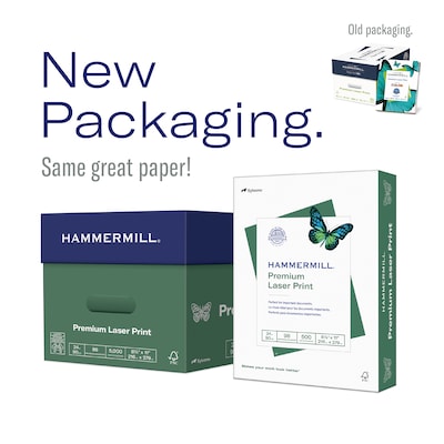 Hammermill Premium Multipurpose Print Paper, 97 Bright, 24lb, 8.5