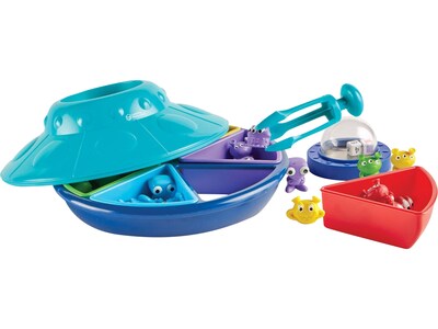 Learning Resources Oodles of Aliens Sorting Saucer Activity Set, Assorted Colors (LER5546)