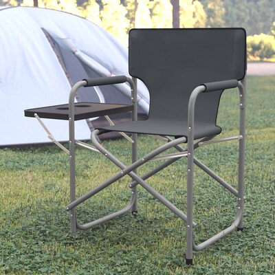 Flash Furniture Camping Chair, Gray (JJCC305GY)