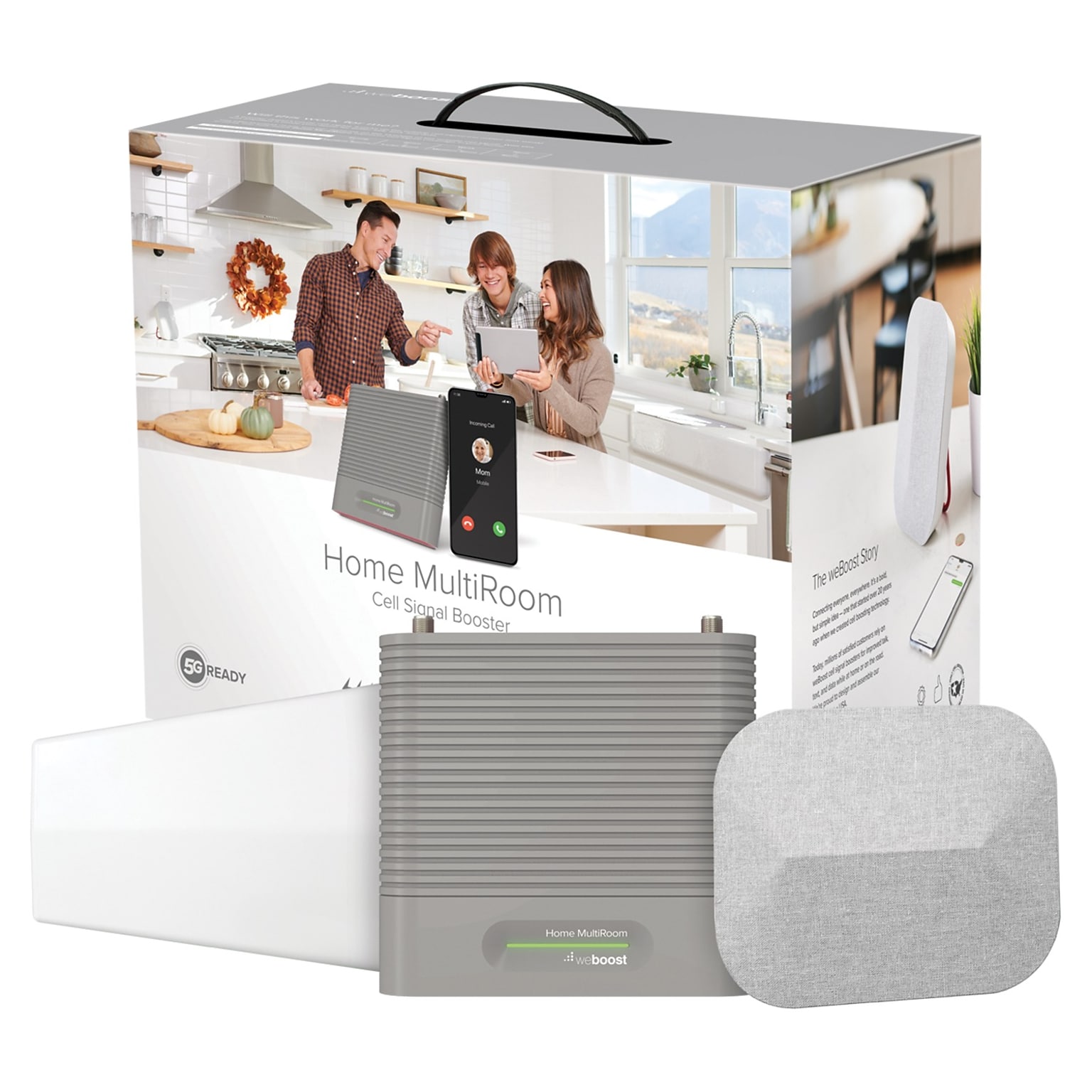 weBoost Home Multi-Room Cell Signal Booster Kit (470144)
