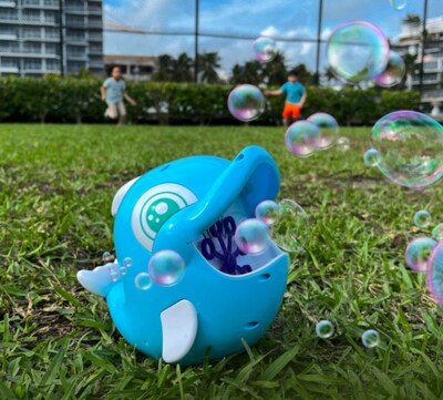 JussStuff Dolphin Bubble Machine, Blue (RFD347417)