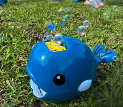 JussStuff Whale Bubble Machine, Dark Blue (RFD292288)