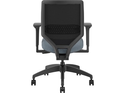 HON Solve Ergonomic Fabric/Mesh Swivel Task Chair, Coin/Black (HSLVTMM.Y1.A.H.IM.BLME02.BL.SB.T)