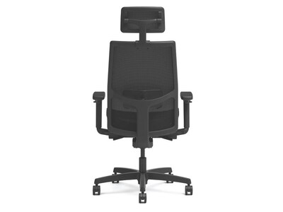 HON Ignition Mesh Swivel Task Chair, Black (HIWMMSKD.S2.A.H.IM.IMS.BL.SB.T.HR)