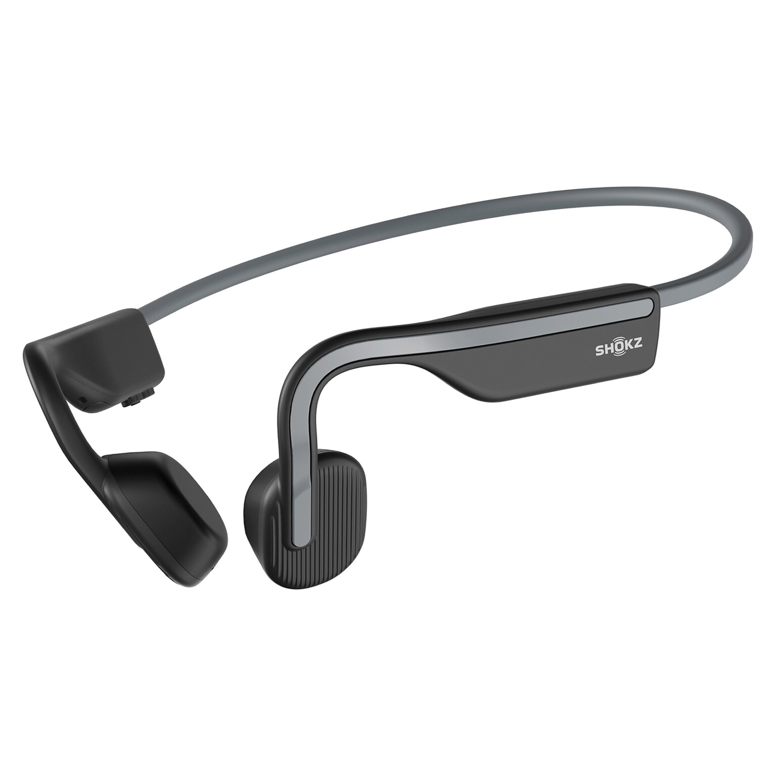 Shokz OpenMove Bone-Conduction Open-Ear Lifestyle Headphones with Microphones, Gray (S661-ST-GY-US)