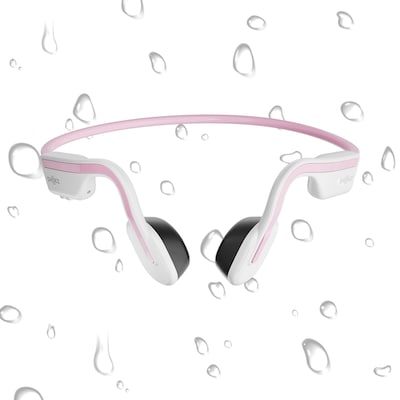 Shokz OpenMove Bone-Conduction Open-Ear Lifestyle Headphones with Microphones, Pink (S661-ST-PK-US)