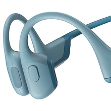 Shokz OpenRun Pro Premium Bone-Conduction Open-Ear Sport Headphones with Microphones, Blue (S810-ST-