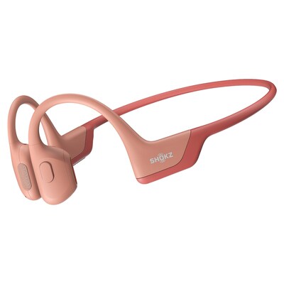 Shokz OpenRun Pro Premium Bone-Conduction Open-Ear Sport Headphones with Microphones, Pink (S810-ST-PK-US)