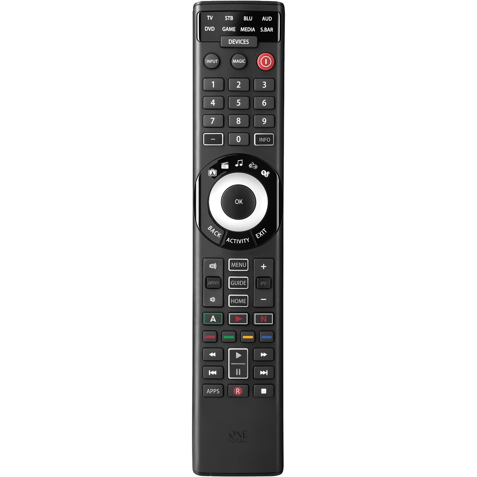 One For All Smart Control 8 Universal Remote (URC7880)