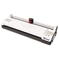 United LT13 Thermal & Cold Laminator with Paper Trimmer and Corner Rounder, 13" Width, Black/White (LT13)