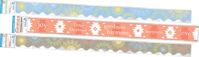 Barker Creek Double-Sided Border Set, Calming Sunset, 3 designs, 38/Set (4028)