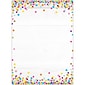 Ashley Productions Smart Poly Space Savers 13" x 9.5" Confetti Style Blank PosterMat Pals, Single Sided (ASH95306)