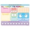 Ashley Productions Smart Poly Space Savers 13 x 9.5 All About the Number PosterMat Pals  (ASH95329