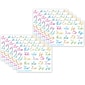 Ashley Productions® Smart Poly® PosterMat Pals® Space Savers Traditional Cursive, 13" x 9.5", Pack of 10 (ASH97008)