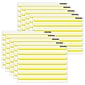 Ashley Productions® Smart Poly® PosterMat Pals® Handwriting, 3/4" Ruling, Yellow, 13" x 9.5", Pack of 10 (ASH97012)
