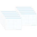 Ashley Productions Smart Poly Space Savers 13 x 9.5 Grid Blocks, 1/2 PosterMat Pals, Pack of 10 (