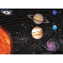 Ashley Productions Smart Poly Space Savers 13 x 9.5 Solar System PosterMat Pals, Pack of 10 (ASH97