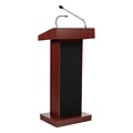 Oklahoma Sound Orator Series 46H, Wireless Ready Floor Sound Lectern, Mahogany (800X-MY)