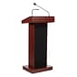 Oklahoma Sound Orator Series 46"H, Wireless Ready Floor Sound Lectern, Mahogany (800X-MY)