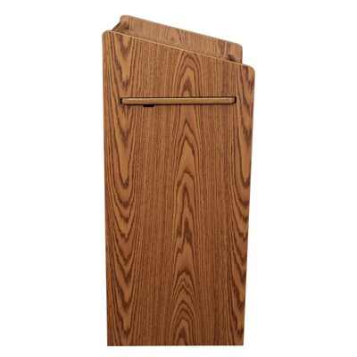 Oklahoma Sound Aristocrat Series 46"H Floor Lectern, Medium Oak (600-MO)