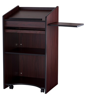 Oklahoma Sound Aristocrat Series 46H Floor Lectern, Mahogany (600-MY)