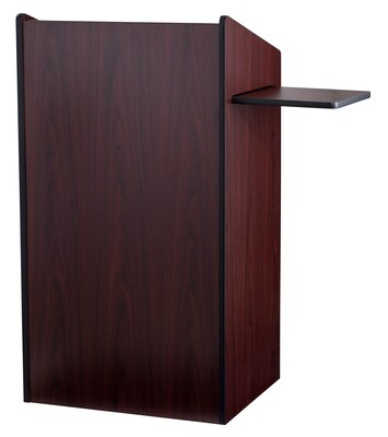 Oklahoma Sound Aristocrat Series 46"H Floor Lectern, Mahogany (600-MY)