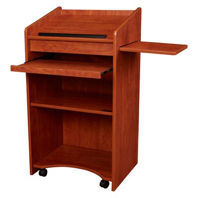 Oklahoma Sound Aristocrat Series, 46H Floor Lectern, Cherry (600-CH)