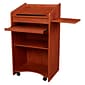 Oklahoma Sound Aristocrat Series, 46H" Floor Lectern, Cherry (600-CH)