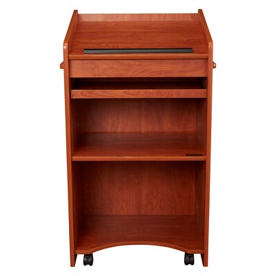 Oklahoma Sound Aristocrat Series, 46H" Floor Lectern, Cherry (600-CH)