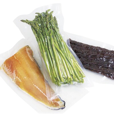 Black & Decker Combo Vacuum Sealer Rolls 5 Packs, Clear (BDVPR)