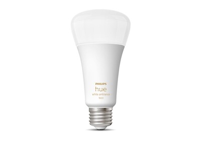 Philips Hue White Light Bulb, A21 2200K-6500K 16W E26 (562990)