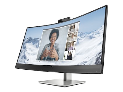 HP E34m G4 Conferencing Monitor 34" Curved LED, Black Head/Silver (Stand)  (40Z26AA#ABA)