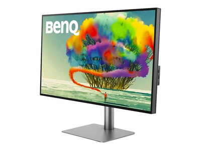 BenQ DesignVue 32" 4K Ultra HD LED Monitor, Black/Gray (PD3220U)