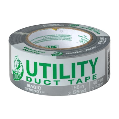 Duck Tape® Brand 1.88 in. x 55 yd. Utility Duct Tape, Silver (242946)