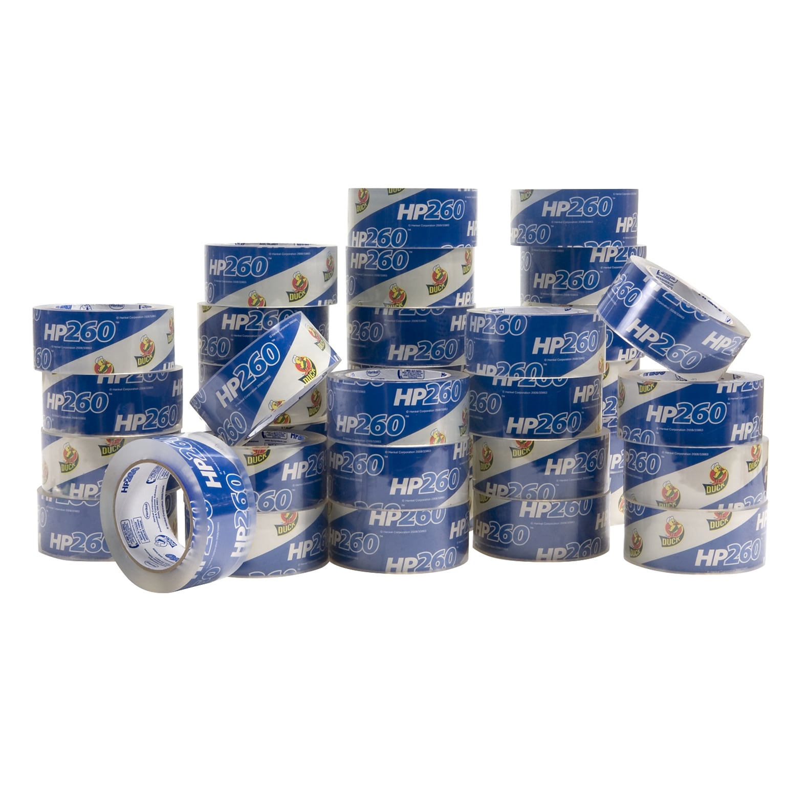 Duck HP260 Heavy Duty Packing Tape, 1.88 x 60 yds., Clear, 36/Pack (1288647)