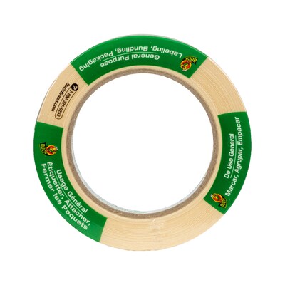 Duck General Purpose Heavy Duty Masking Tape, 0.94" x 60 yds., Beige (286509)