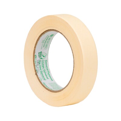 Duck Masking Tape, 0.94" x 60 yds., Beige (394693)