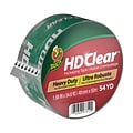 Duck HD Clear Heavy Duty Packing Tape, 1.88 x 54.6 yds., Clear (297438)