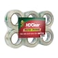 Duck HD Clear Heavy Duty Packing Tape, 1.88" x 109.3 yds., Clear, 6/Pack (299016)